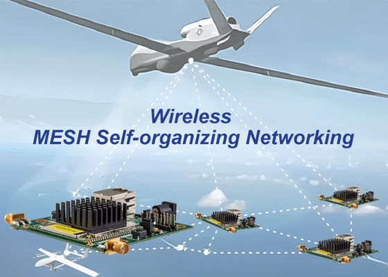 comprar 2x2 MIMO Wireless Module MESH Ethernet & Full Duplex TTL Serial Data Link Fabricação em linha