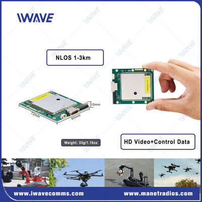 comprar Transmissor de vídeo de drone em miniatura de 33g 10 km Downlink IP MESH Módulo incorporado Fabricação em linha