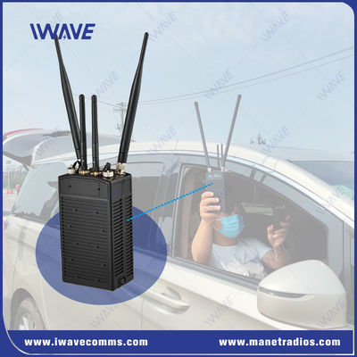 4G e WIFI Handheld IP Mesh Smart Radio para transmissão de vídeo em NLOS